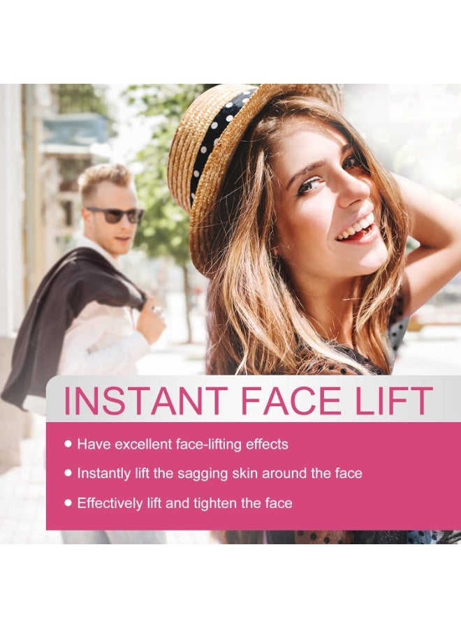 V-Line Face Lift Tape - 100 PCS Invisible Lifting Strips for Double Chin Reduction, Wrinkle Concealment & Skin Tightening - Image 2
